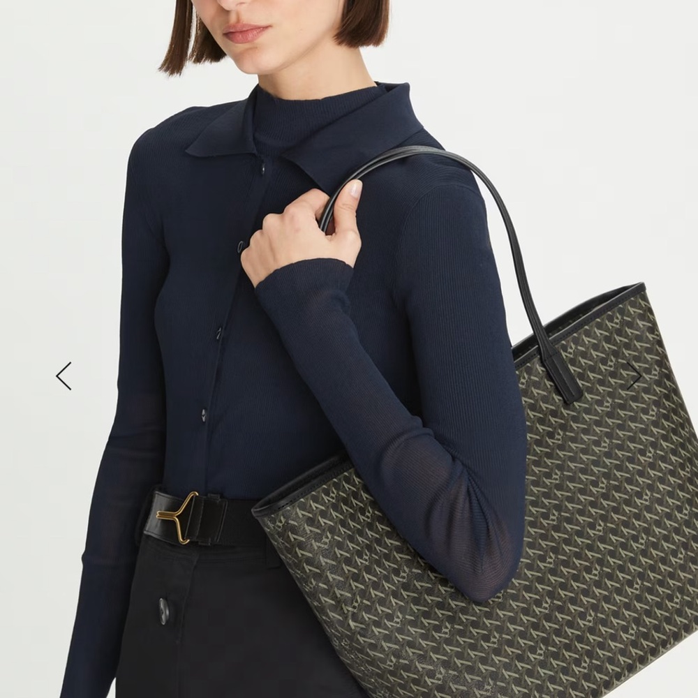 Tory Burch Ever Ready Black Tote - Picture 5 of 5